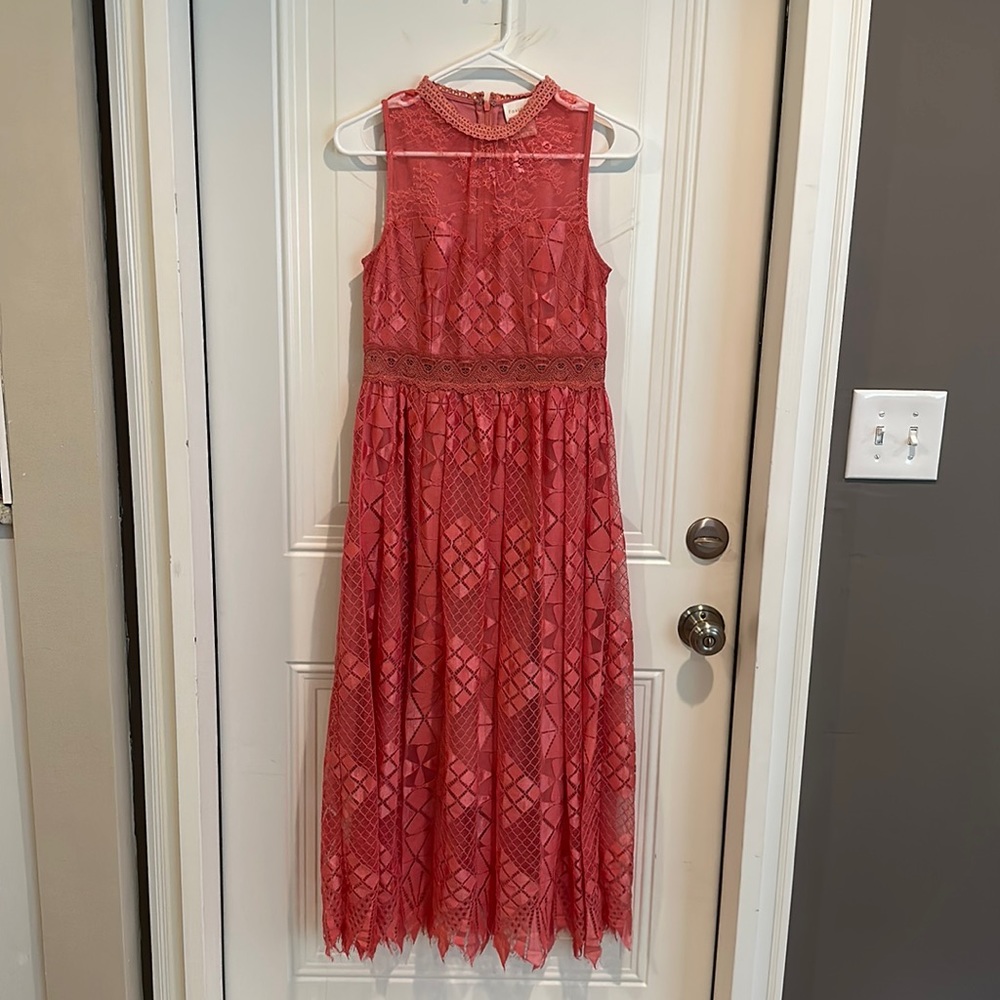 Foxiedox Lace Midi Dress